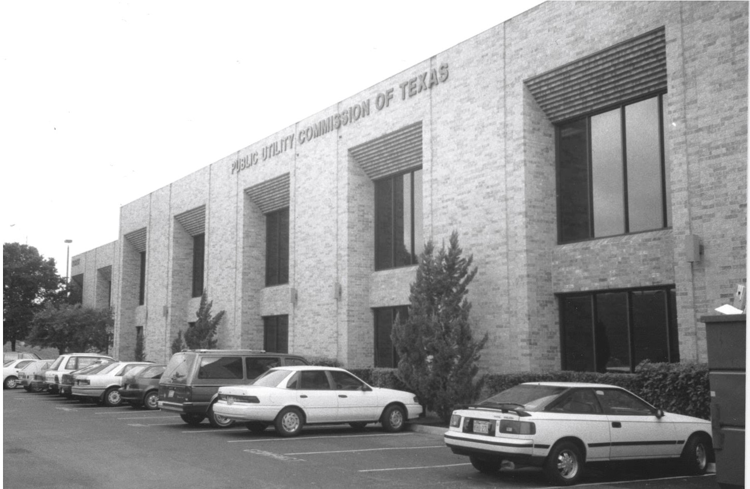 The PUCT's first office space was in a small, north Austin business park on Shoal Creek Blvd., seven miles north of the Capitol Complex.