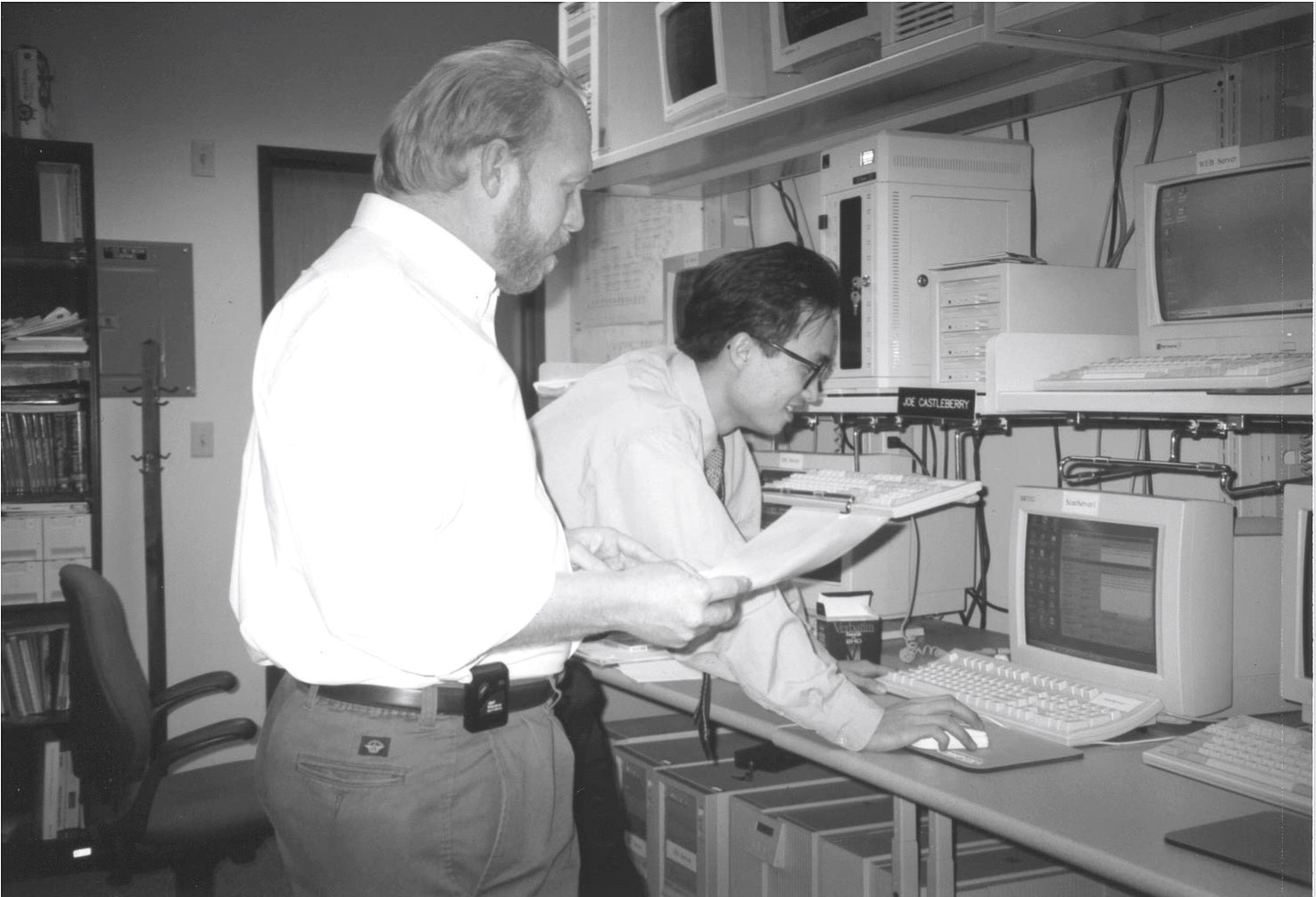 The computer era takes hold at the PUCT.
