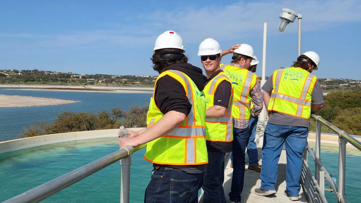 Economic regulation of investor-owned water utilities is a big part of the PUCT's mission. On-site visits for PUCT staff like this one at the Texas Water Company's Surface Water Treatment Plant at Canyon Lake are a good chance to better understand how these important facilities serve their communities.