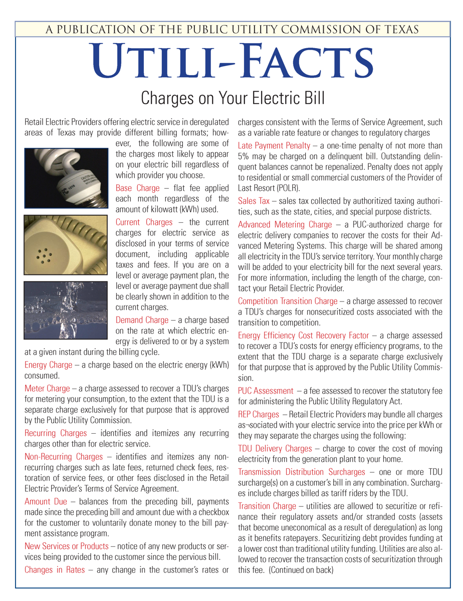 Charge on your electric bill image link